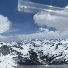 Flugwegposition um 10:08:40: Aufgenommen in der Nähe von Gemeinde Gashurn, Gaschurn, Österreich in 2677 Meter